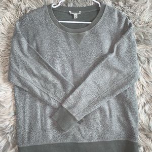 Oversized crew neck